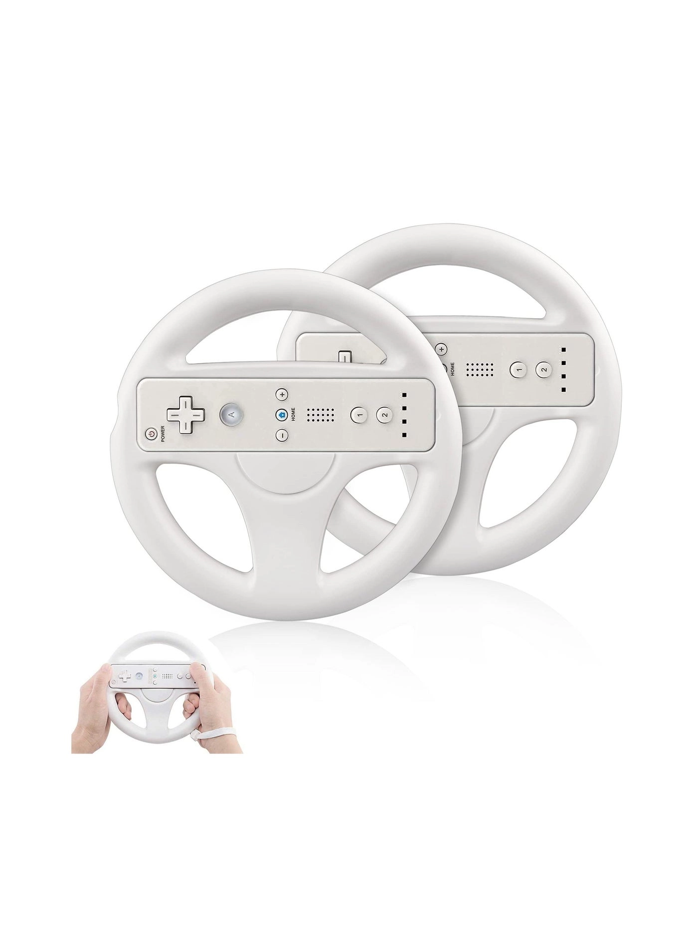 Y&D Steering Wheel Racing Wheel - Wii/Wii U 2 Pack