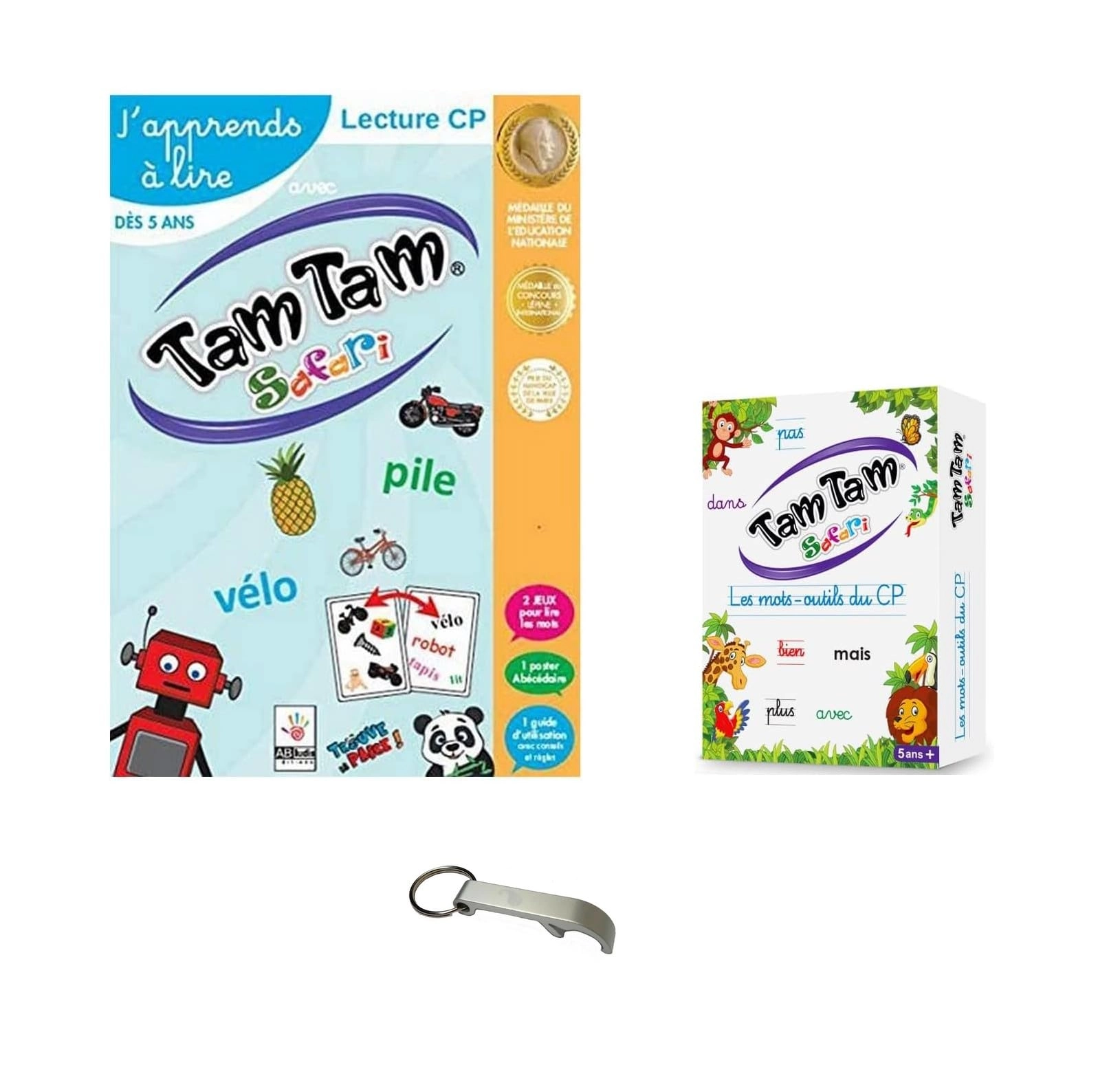 Blumie Shop Tam Tam Safari + The Words Tools + Bottle Opener - 6 years and up