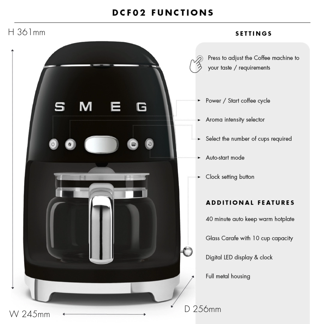 Filter Coffee Machine DCF02