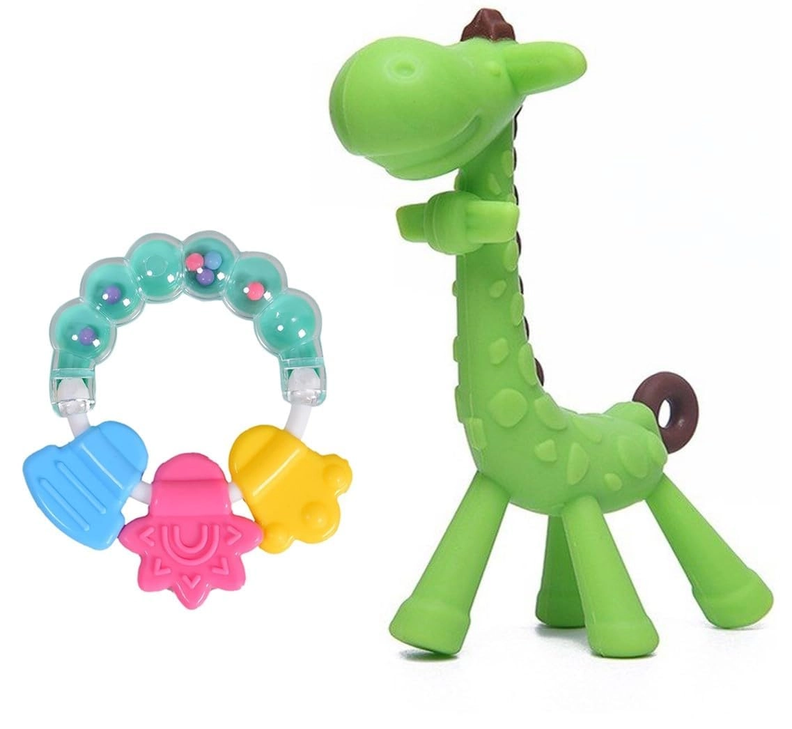 Giraffe Teether - Silicone