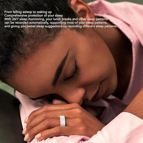 Smart Ring Health Tracker - IPX8 Waterproof 20mah Approx. 7 Days