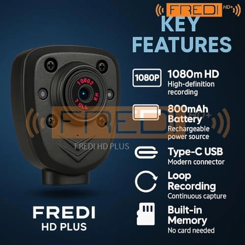 Mini Bodyworn Camera - 1920*1080P 32G