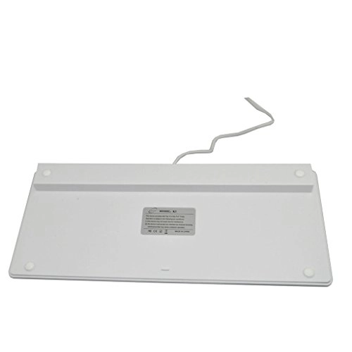 78 Key USB Wired Slim Mini Thin Compact Keyboard - QWERTY Wired