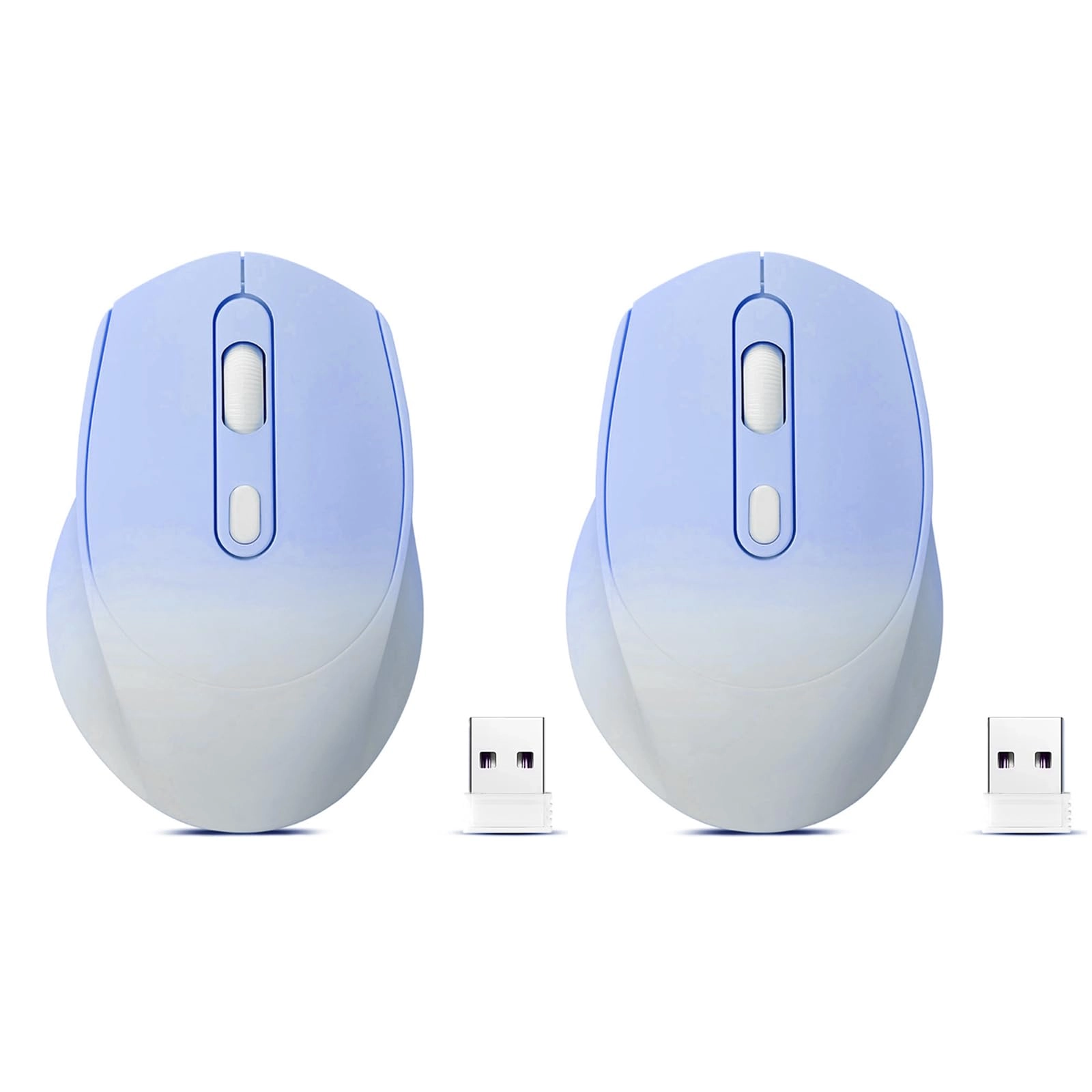 Gradient Color Bluetooth Mouse - Wireless
