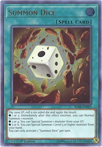 Yu-Gi-Oh! Summon Dice BLRR-EN002 - English