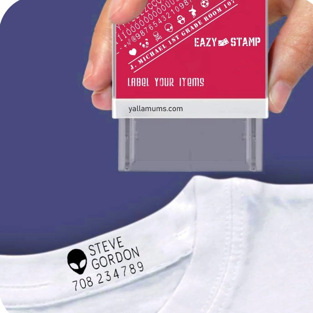 Self Inking Fabric Stamp Kit - 8+ years