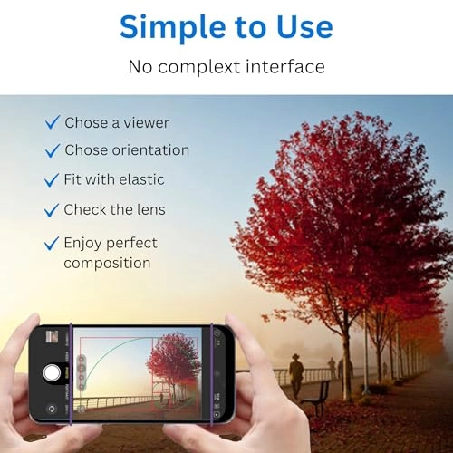 Smartphone Composition Viewer - Samsung Z Fold Compatible 9-Grid Overlays