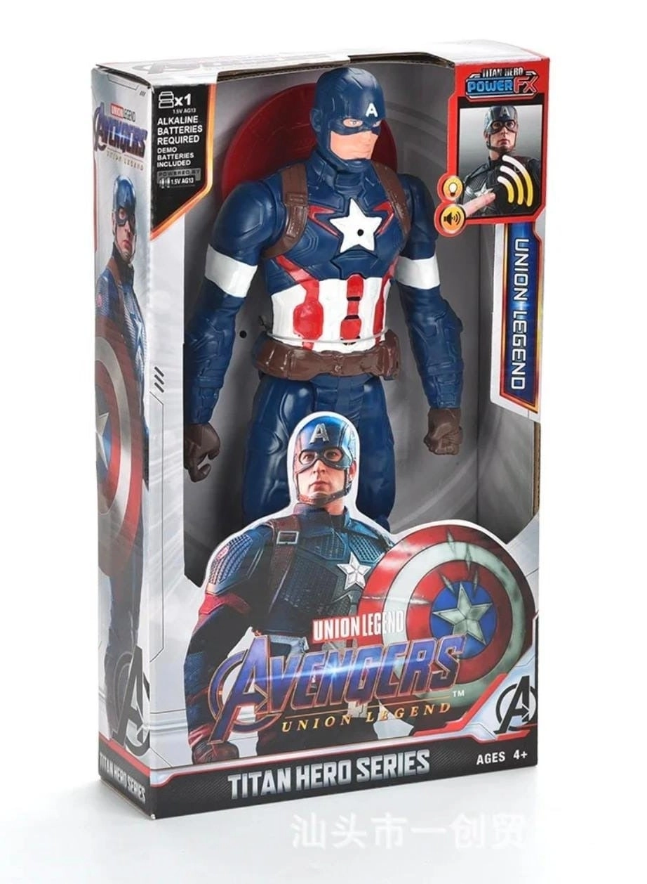 AVENGERS Titan Hero Series – Captain America - 3+ Years Captain Marvel 1 (30cm) (5013)