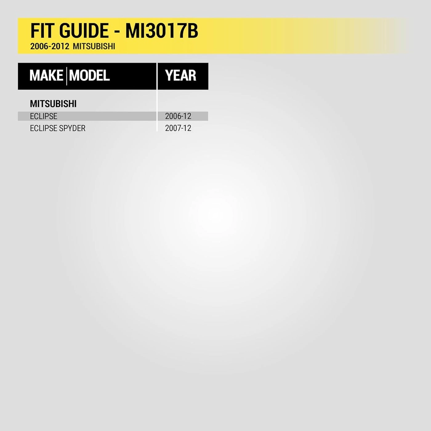 MI3017B - Double DIN Black