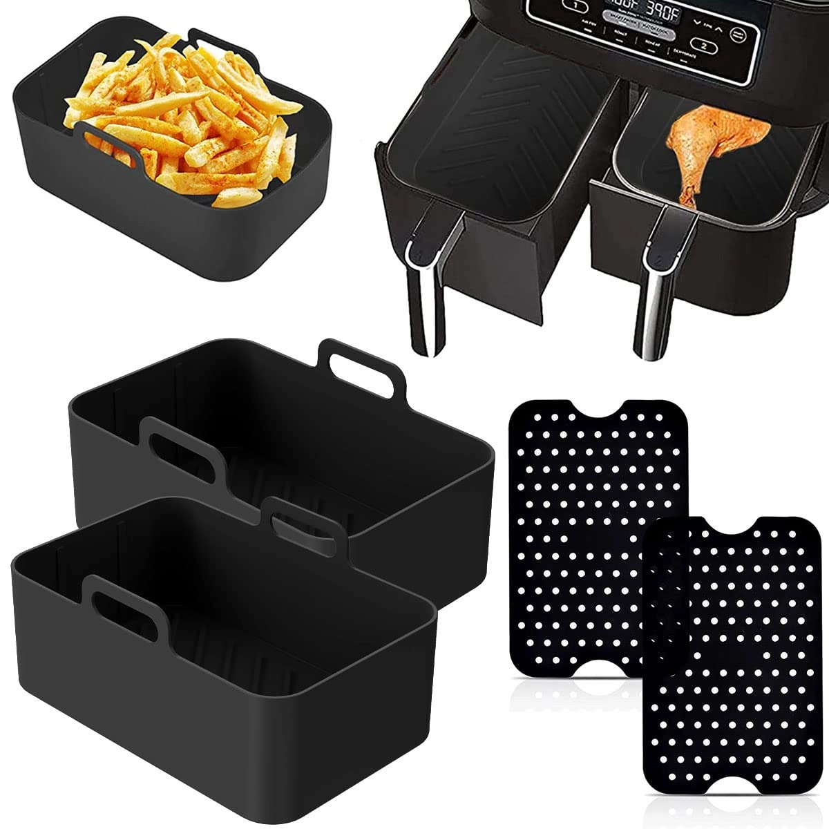 Hands DIY Silicone Pot - Food Safety Grade Silicone 4PCS