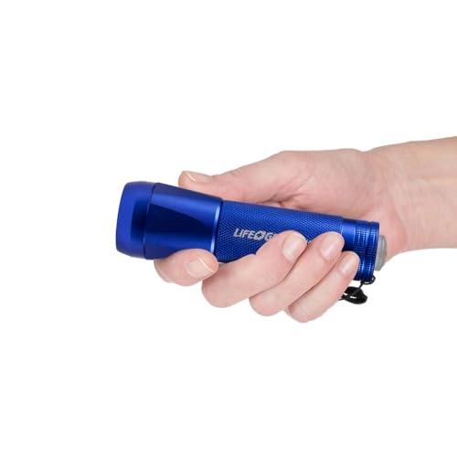 Focus Flashlight - 5 Mode Red Tail Cap