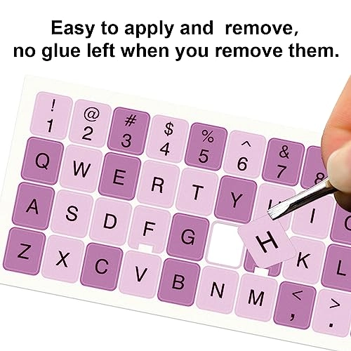 English Keyboard Stickers