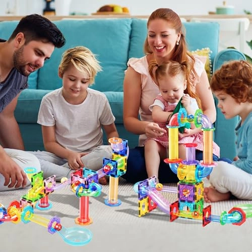 Magnetic Marble Run Add-On Expansion Pack - 15pcs