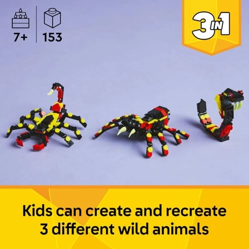 Creator 3in1 Wild Animals (31171)