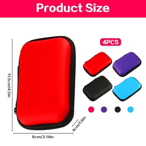 Card Game Box - 4 Pack 11.5 x 8 x 4 cm