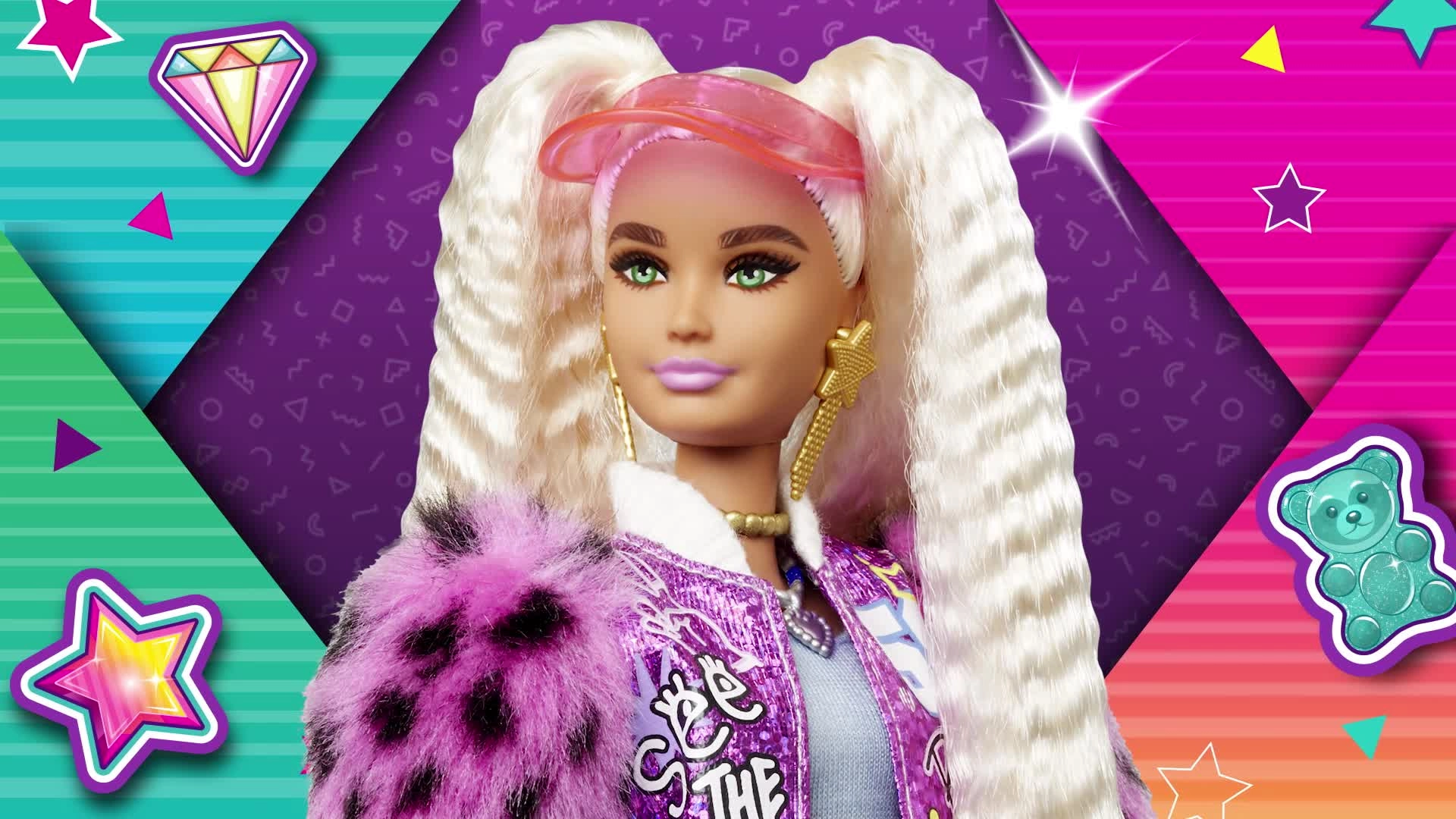 Barbie Extra - Blonde Pigtails Multi Colour Ages 3+