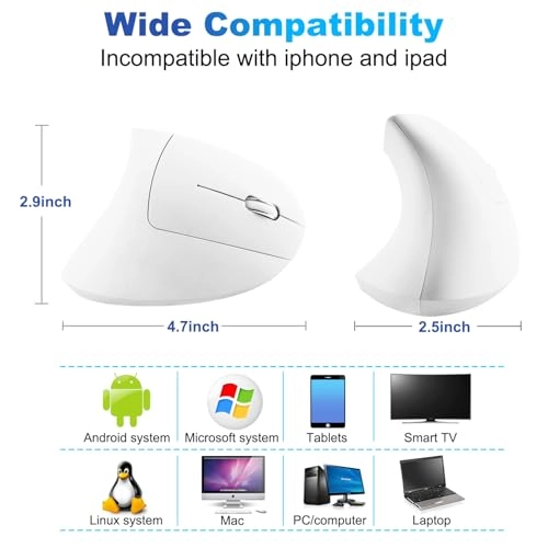 Type C Vertical Mouse - Radio Frequency