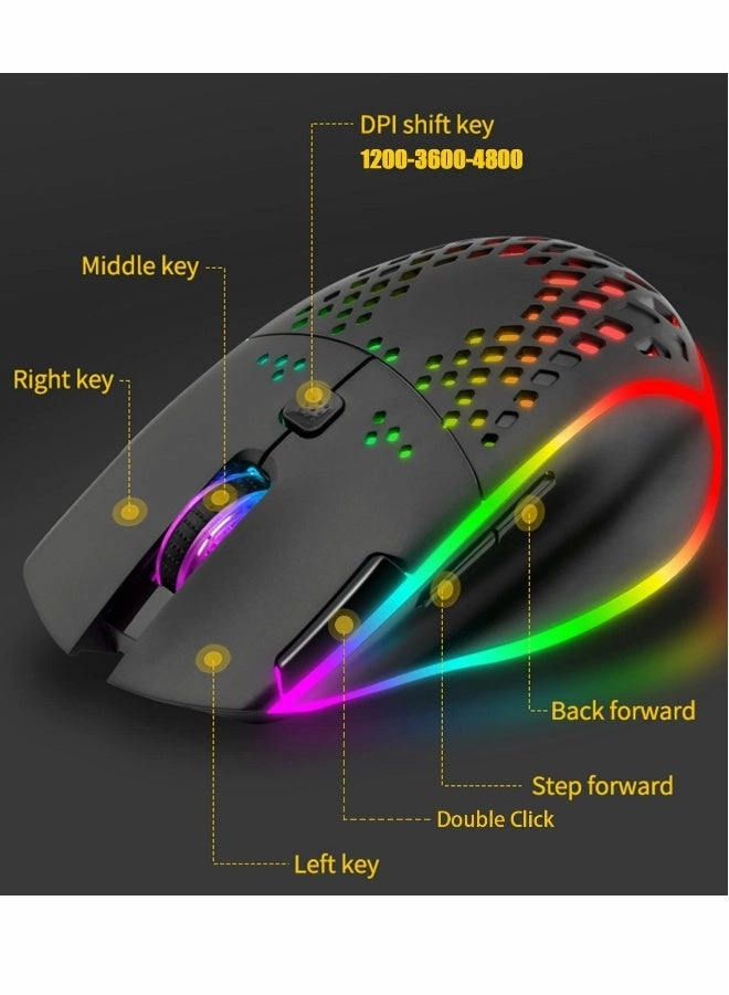 Wireless Gaming Mouse - Bluetooth 2.4G