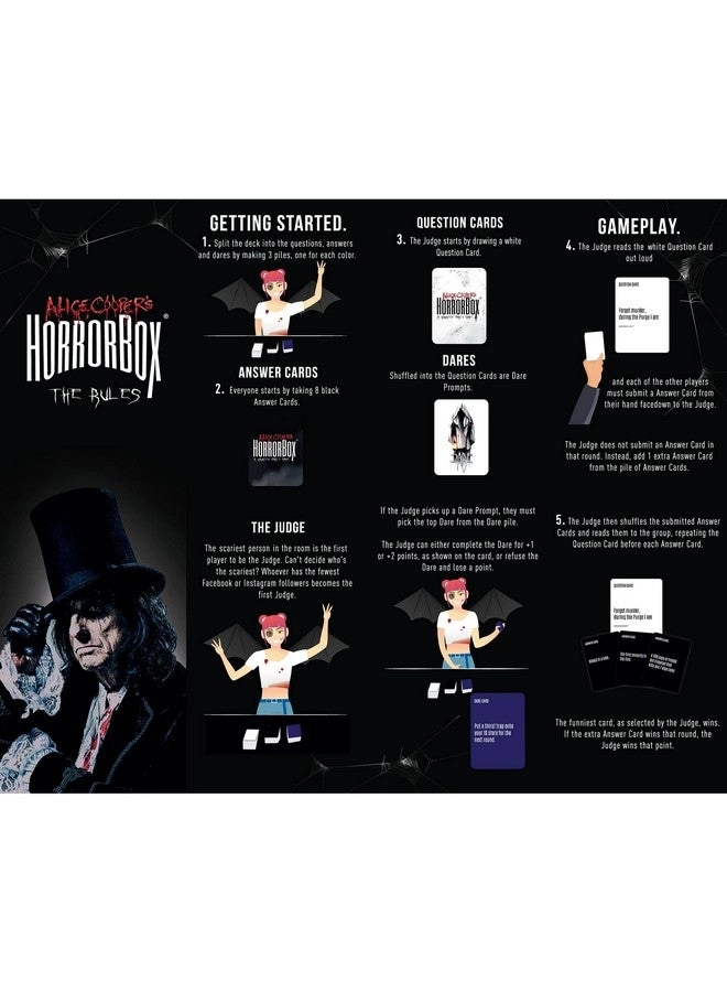 Alice Cooper's HorrorBox: Modern Movies Expansion Pack - Ages 14+ 40 Cards