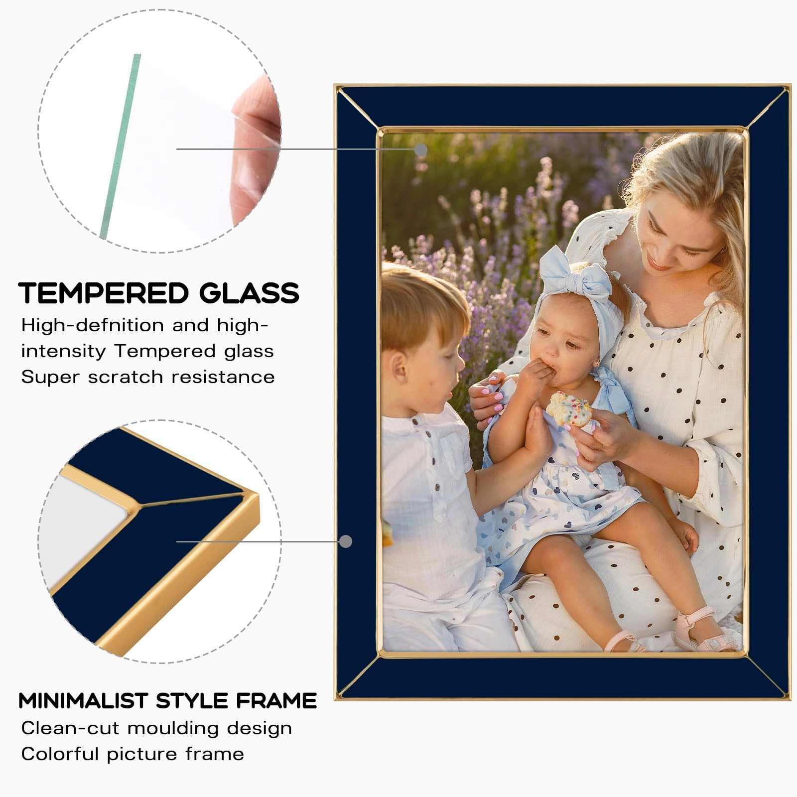 Enamel Picture Frame - 5x7 Set