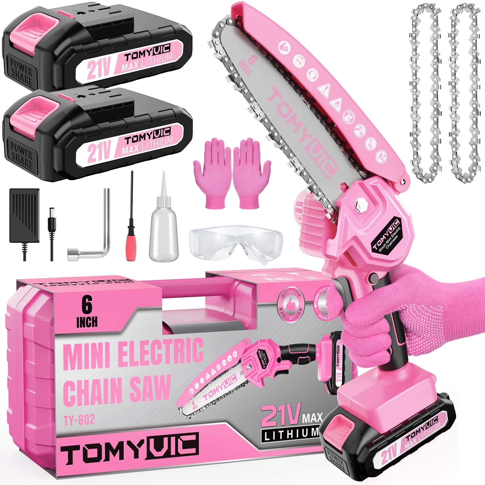 Tomyvic Mini Chainsaw - 550 Watts