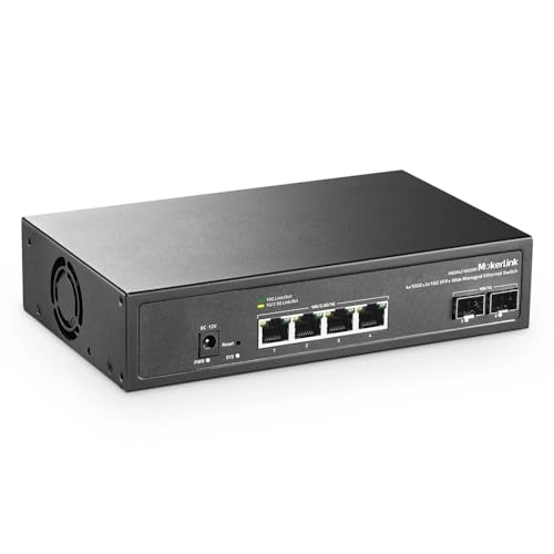 4*10G Eth,2*10G SFP Managed - 6-ports