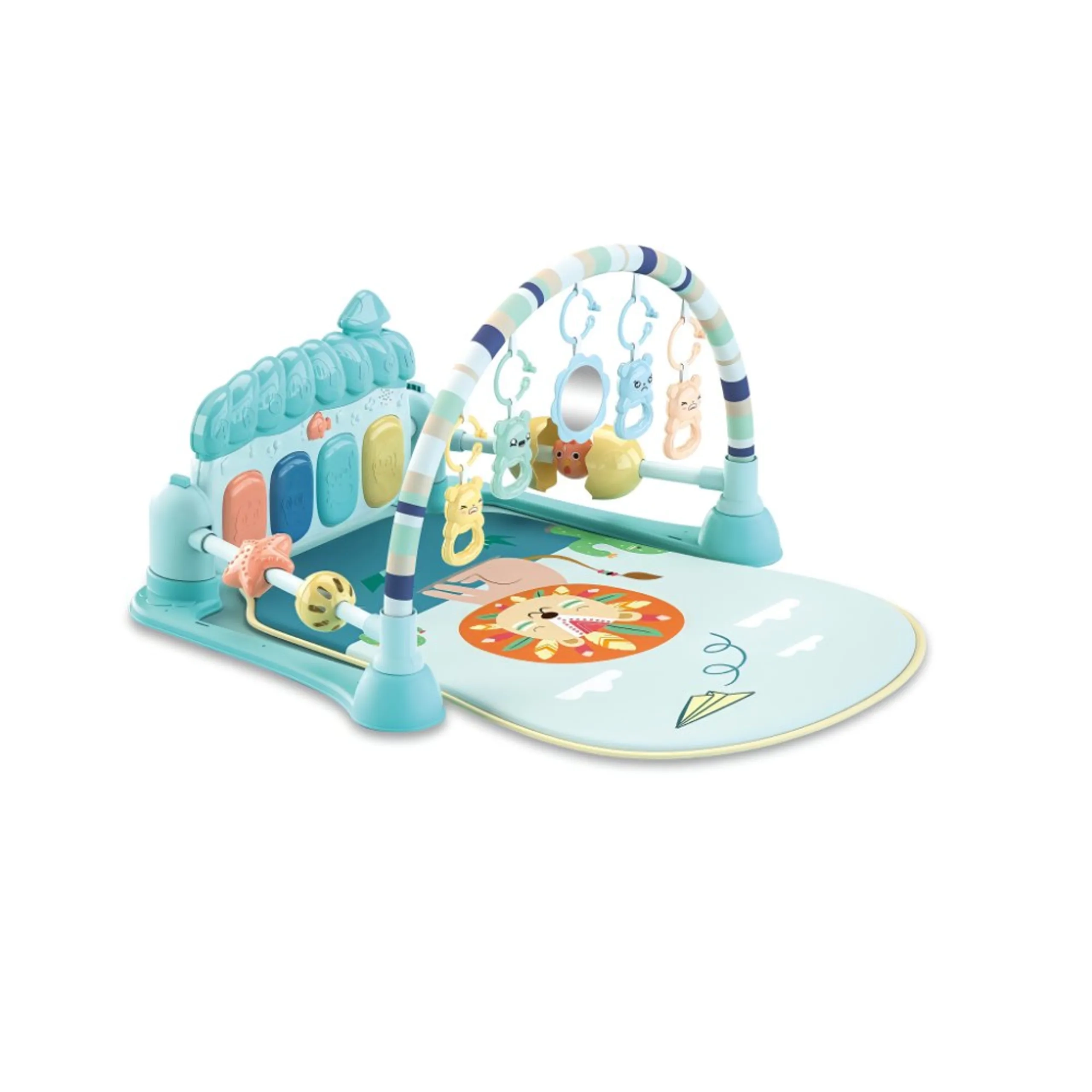 Factory Price Andy Baby Activity Play Mat W/ Pedal Piano - 1+