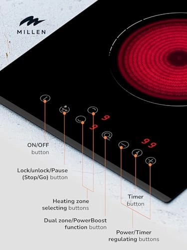 MEH 303 BL Ceramic hob