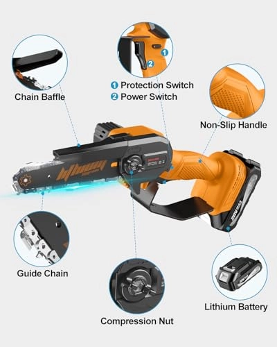 Mini Chainsaw - 600W