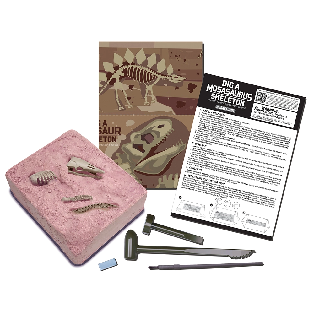 Mosasaurus Skeleton Excavation Kit Palaeontology - 8 years+