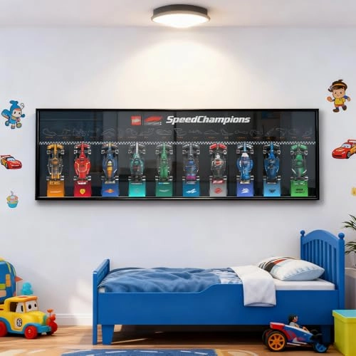 Le*go Speed Champions F1 Display Wall Mount