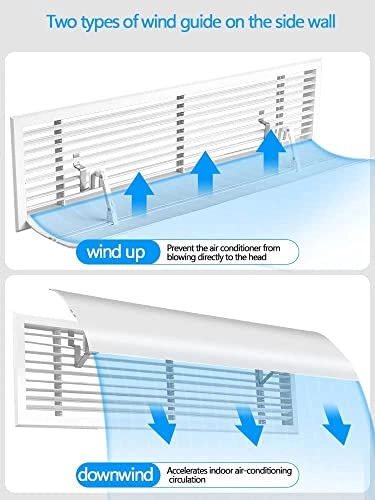 Adjustable Air Conditioner Deflector