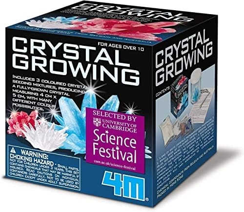 4M Crystal Growing Kit - geology chemistry - 10 years