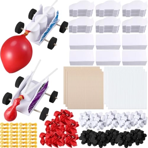 Balloon Car Kits Science - Adult 48 pieces