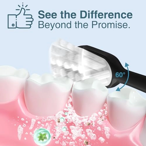 Sweep Sonic - Rechargeable 2 Replacement Brushheads 4 Modes