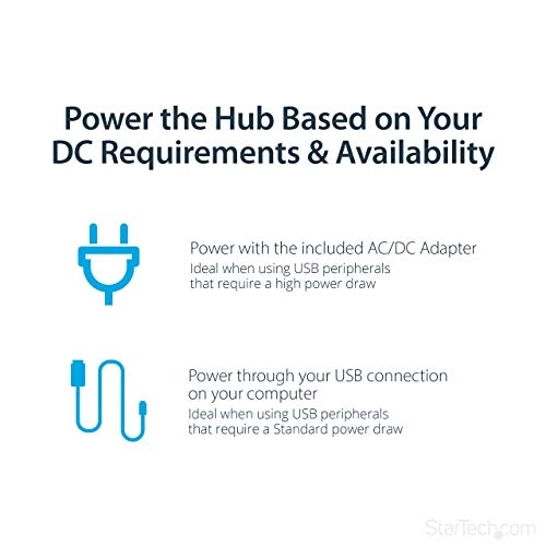 7 Port USB 3.0 Hub - 5 Gbps USB Powered
