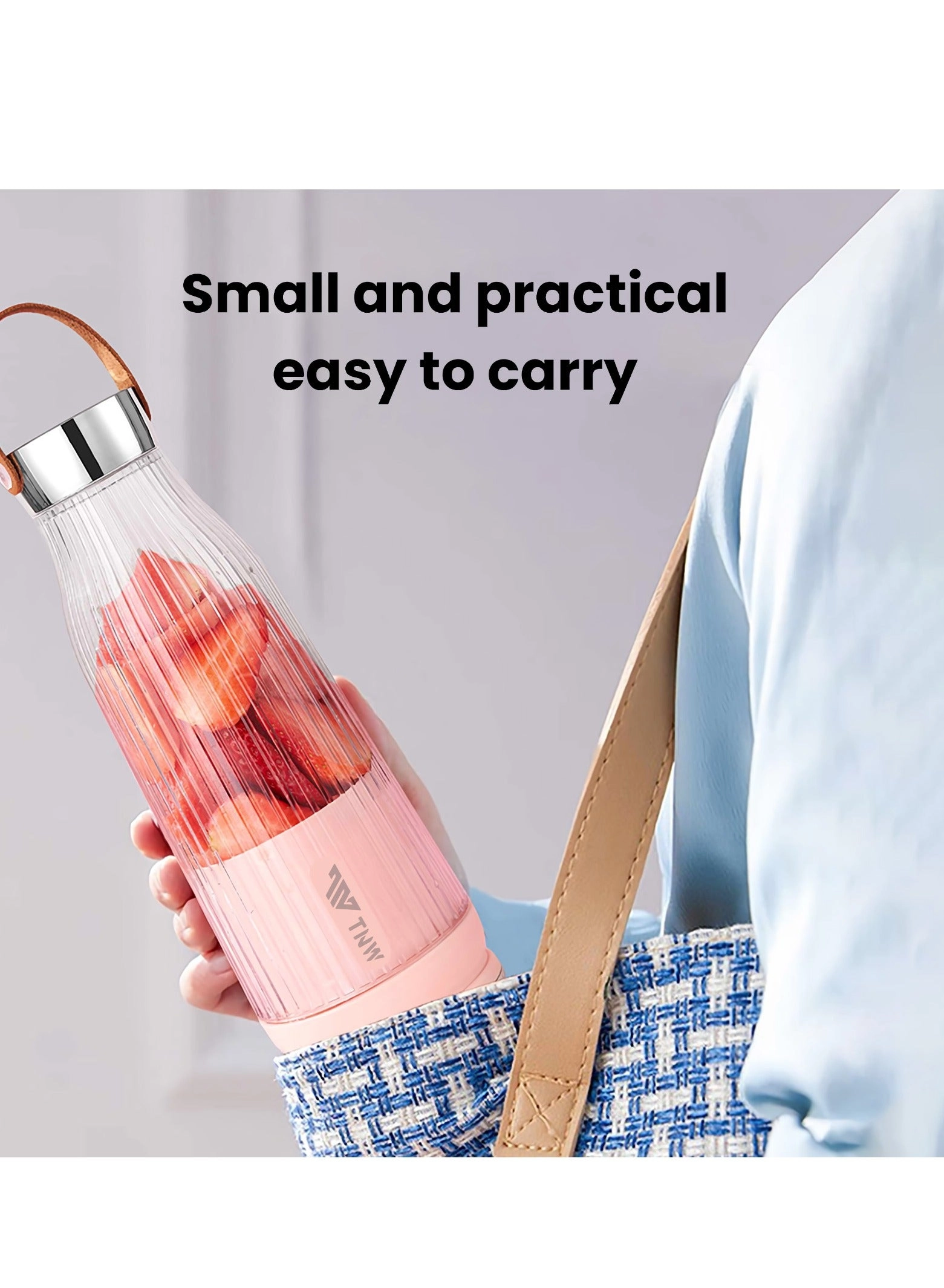 230804L1-Hijau - Portable USB Rechargeable