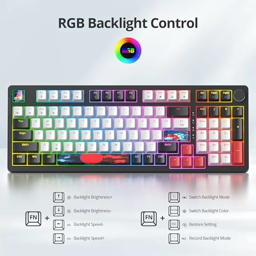 98 Keys Gaming Keyboard - Wired