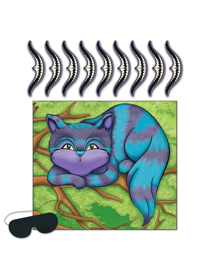 Beistle Pin The Smile On The Cheshire Cat - 11 pieces