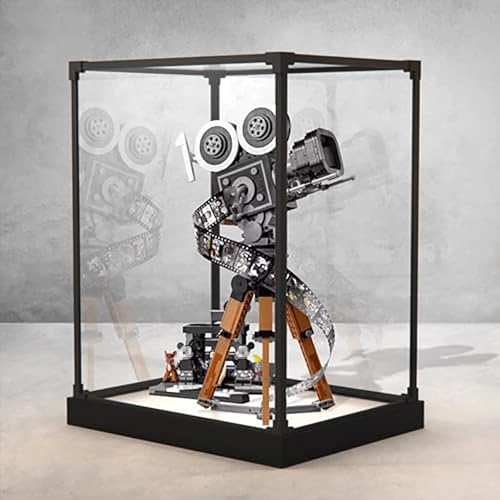 Acrylic Display Case - 25x22x38cm White base