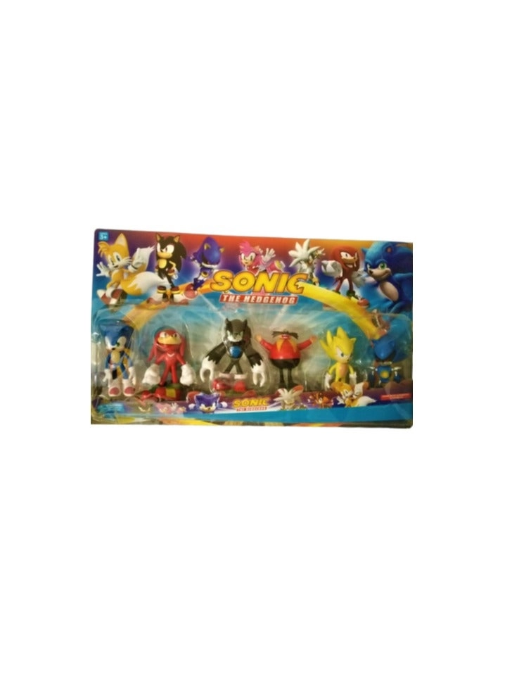 Adventure Heroes - Sonic + Tails + Knuckles + Shadow (3055) 6 pcs