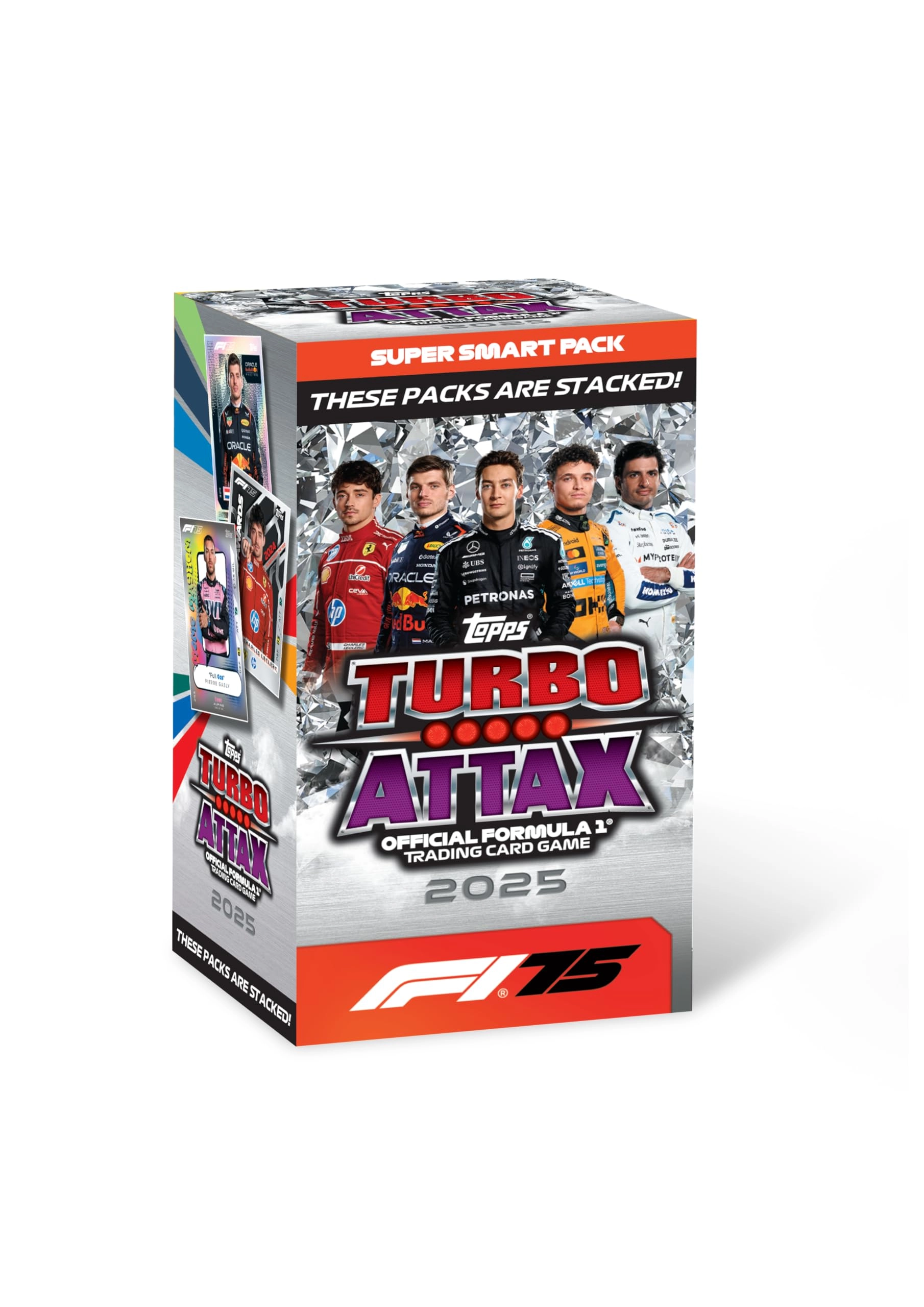 Topps Turbo Attax Formula 1 2025 Super Smart Pack - 105pcs