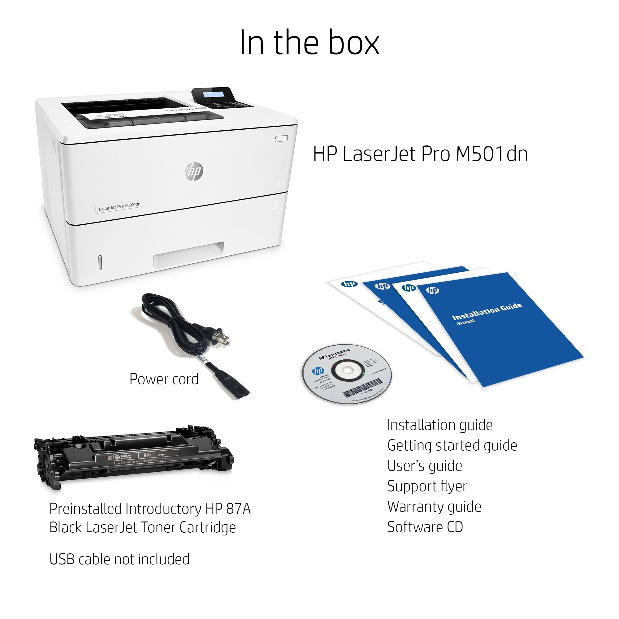 LaserJet Pro M501dn