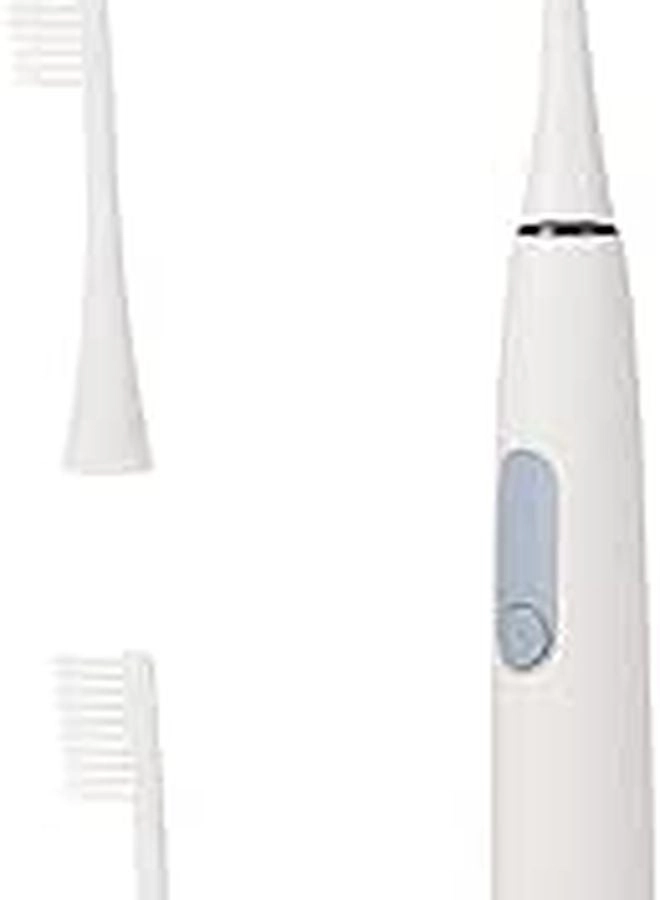 DECORNIJIA Waterproof electric toothbrush - Adults Soft Bristles Light Gray