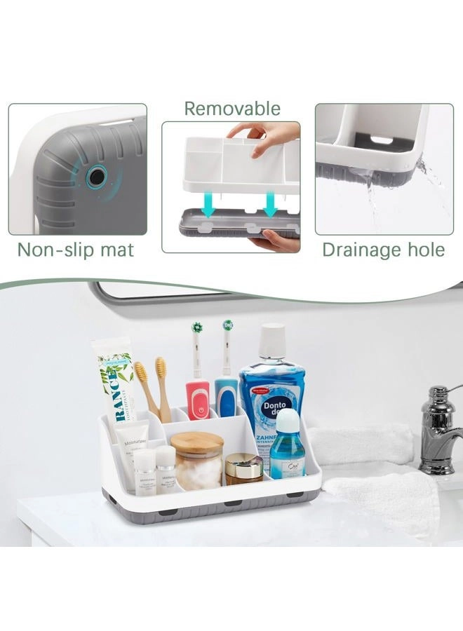 Bathroom Countertop Organizer - 7 Slots