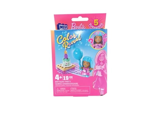 Barbie Toy Building Set - Barbie Color Reveal 27 pcs