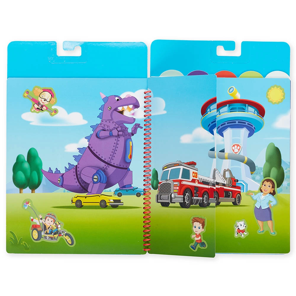 PAW Patrol Restickable Stickers Flip-Flap Pad - 5 pages 130 piece(s)