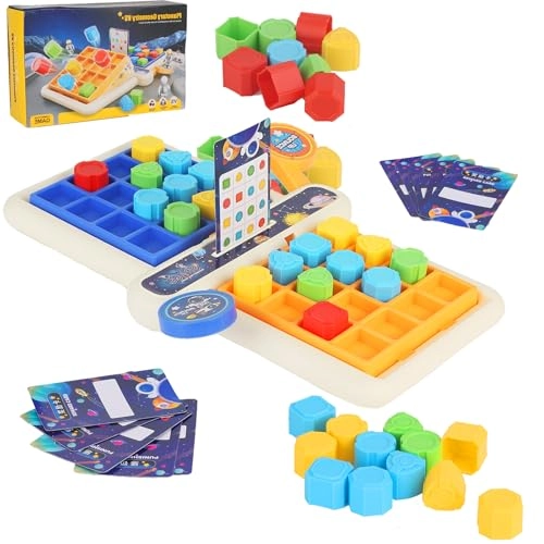 Shape Matching Game - 3 years and up 16 pieces