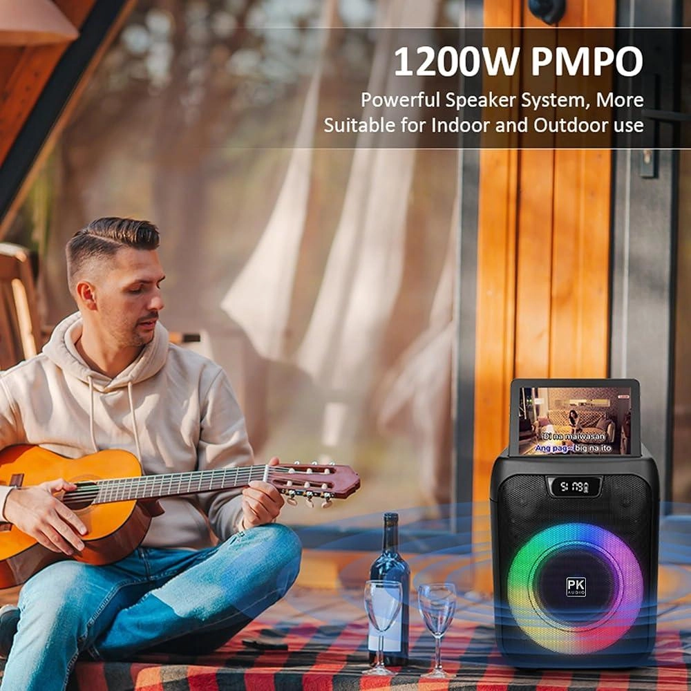 LX15 - Dual Wireless with Echo Effect 1200W PMPO