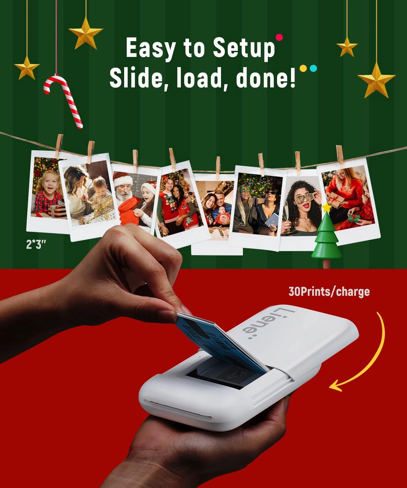 2x3” Photo Printer - Mini Bluetooth 5.0